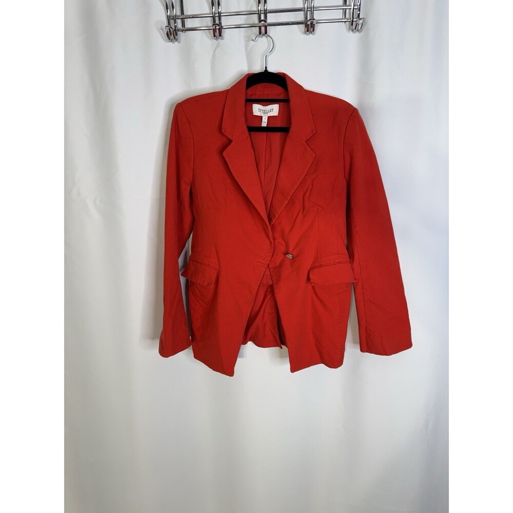 Derek Lam 10 Crosby Women’s Red Blazer Jacket Size 10 Single Button Tailored